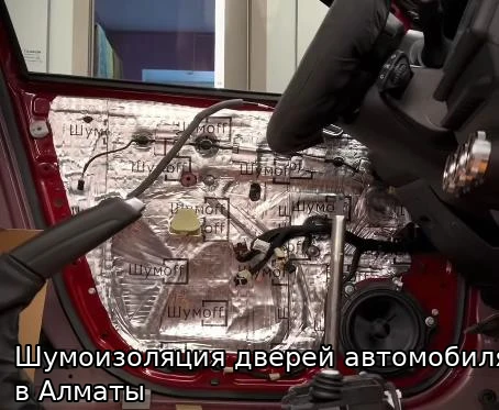 Шумоизоляция дверей