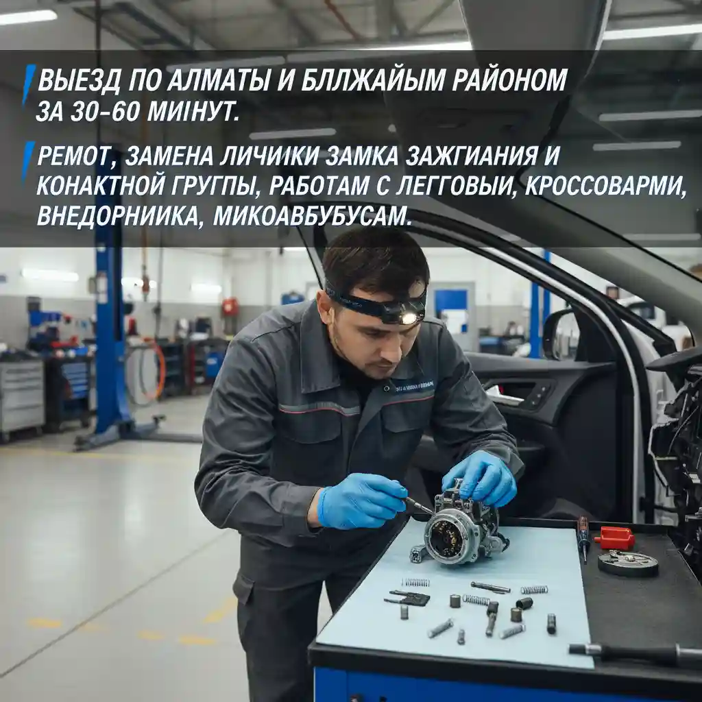 Выезд мастера по ремонту замков зажигания